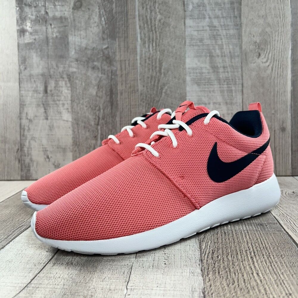 Nike Roshe One Women's Running Shoes Sneaker Sea Coral Pink Size 9 844994-801